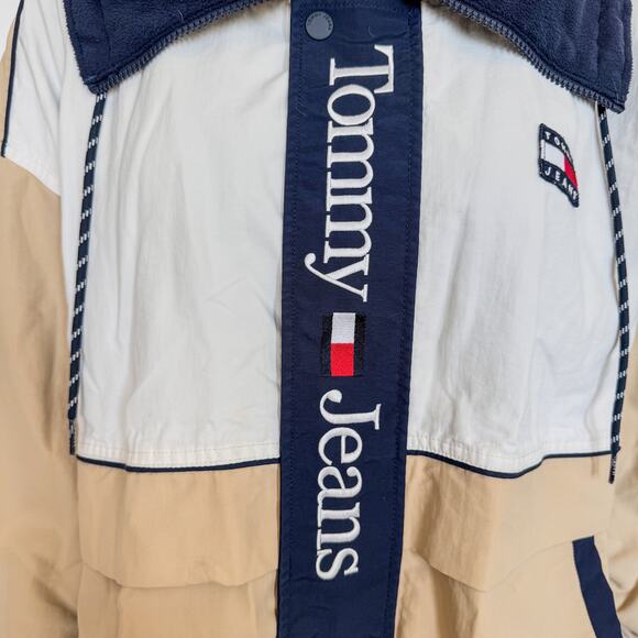 2022 Tommy Hilfiger Oversized Color Block Trench Style Jacket-Men's Size Large - Picture 13 of 13